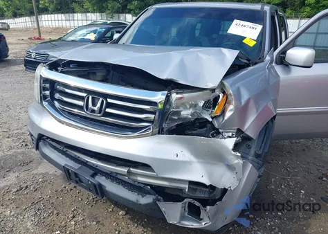 2015 Honda Pilot Ex from USA, damaged, VIN 5FNYF3H49FB004777